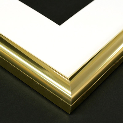 aluminium gold frame sample