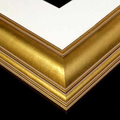 timber gold frame sample